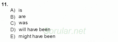 Pedagojik Gramer 1 2014 - 2015 Dönem Sonu Sınavı 11.Soru