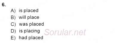 Pedagojik Gramer 1 2014 - 2015 Dönem Sonu Sınavı 6.Soru