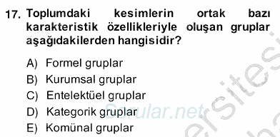 Kamu Ekonomisi 2 2013 - 2014 Ara Sınavı 17.Soru
