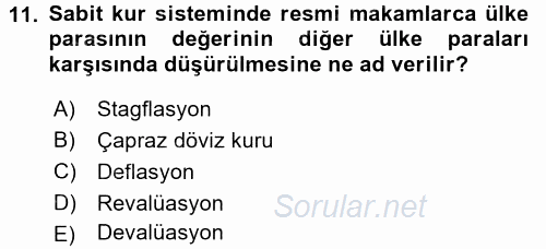 Davranış Bilimlerine Giriş 2015 - 2016 Dönem Sonu Sınavı 11.Soru