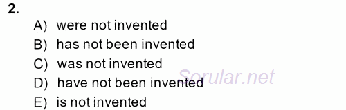 Pedagojik Gramer 2 2014 - 2015 Tek Ders Sınavı 2.Soru