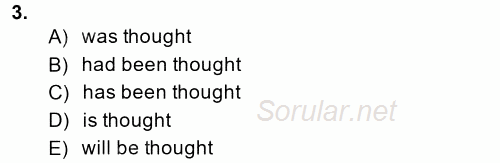 Pedagojik Gramer 2 2014 - 2015 Tek Ders Sınavı 3.Soru