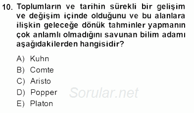 Marka İletişiminde Analiz ve Araştırma 1 2014 - 2015 Ara Sınavı 10.Soru