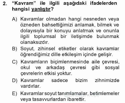 Uluslararası İlişkilerde Araştırma Yöntemleri 2013 - 2014 Tek Ders Sınavı 2.Soru