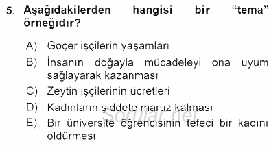 Fotoğraf ve Video Proje Geliştirme 2015 - 2016 Ara Sınavı 5.Soru