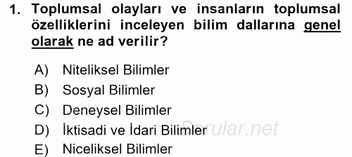 İletişim Kuramları 2015 - 2016 Ara Sınavı 1.Soru