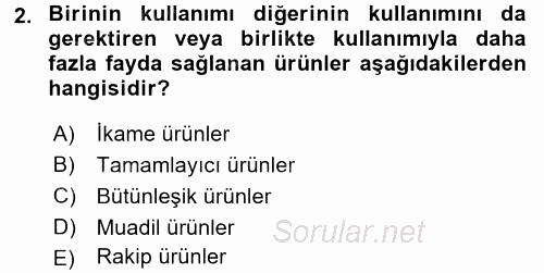 Uluslararası İşletmecilik 2017 - 2018 Dönem Sonu Sınavı 2.Soru