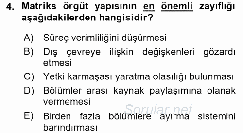 Uluslararası İşletmecilik 2017 - 2018 Dönem Sonu Sınavı 4.Soru