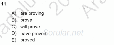 Pedagojik Gramer 1 2015 - 2016 Ara Sınavı 11.Soru