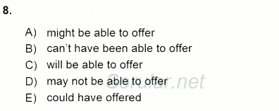 Pedagojik Gramer 1 2015 - 2016 Ara Sınavı 8.Soru