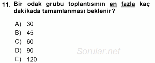 Uluslararası İlişkilerde Araştırma Yöntemleri 2016 - 2017 3 Ders Sınavı 11.Soru