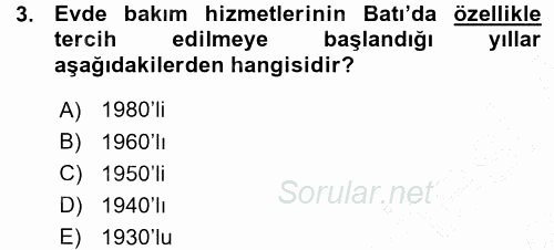 Bakım Elemanı Yetiştirme Ve Geliştirme 1 2015 - 2016 Ara Sınavı 3.Soru