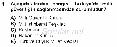 Özel Güvenlik Hukuku 1 2012 - 2013 Ara Sınavı 1.Soru