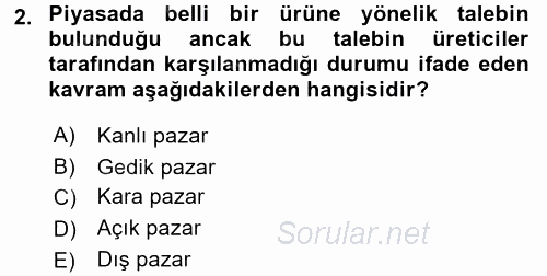 Turizm Sosyolojisi 2015 - 2016 Tek Ders Sınavı 2.Soru