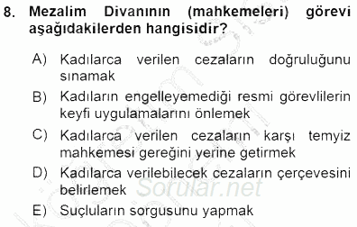 Kriminoloji 2015 - 2016 Ara Sınavı 8.Soru