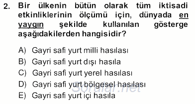 Medya Ekonomisi ve İşletmeciliği 2013 - 2014 Ara Sınavı 2.Soru