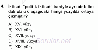 Medya Ekonomisi ve İşletmeciliği 2013 - 2014 Ara Sınavı 4.Soru