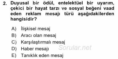 İletişim Ortamları Tasarımı 2016 - 2017 3 Ders Sınavı 2.Soru