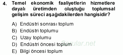 Hizmet Tasarımı 2013 - 2014 Ara Sınavı 4.Soru