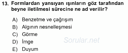 Bilgisayar Destekli Temel Tasarım 2017 - 2018 Ara Sınavı 13.Soru