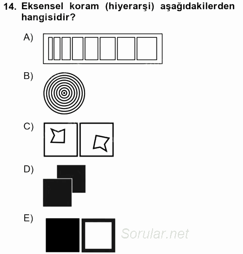 Bilgisayar Destekli Temel Tasarım 2017 - 2018 Ara Sınavı 14.Soru