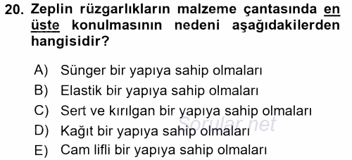 Radyo ve Televizyonda Ölçü Bakım 2017 - 2018 Dönem Sonu Sınavı 20.Soru