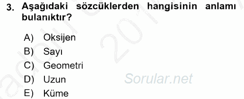 Sembolik Mantık 2016 - 2017 Ara Sınavı 3.Soru