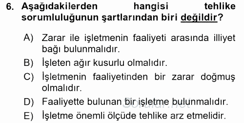 Medeni Hukuk 2 2017 - 2018 Dönem Sonu Sınavı 6.Soru