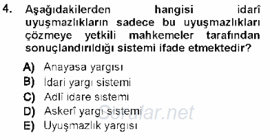 Anayasa 1 2012 - 2013 Ara Sınavı 4.Soru
