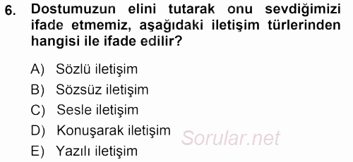 Perakendecilikte Müşteri İlişkileri Yönetimi 2013 - 2014 Ara Sınavı 6.Soru