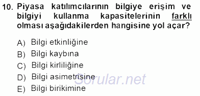 Yatırımcı İlişkileri Yönetimi 2014 - 2015 Ara Sınavı 10.Soru