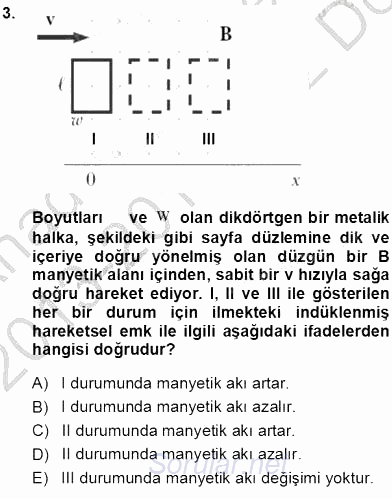 Elektrik Enerjisi Üretimi 2013 - 2014 Ara Sınavı 3.Soru