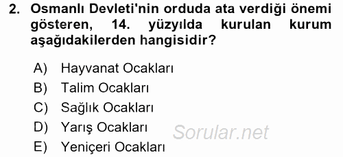 Veteriner Hizmetleri Mevzuatı ve Etik 2017 - 2018 3 Ders Sınavı 2.Soru