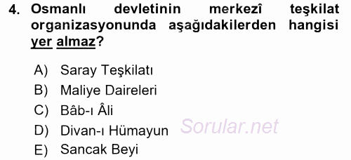 Yeni Türk Edebiyatına Giriş 2 2017 - 2018 Dönem Sonu Sınavı 4.Soru