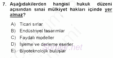 Fotoğrafın Kullanım Alanları 2015 - 2016 Dönem Sonu Sınavı 7.Soru