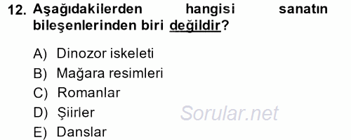 Haber Türleri 2014 - 2015 Dönem Sonu Sınavı 12.Soru