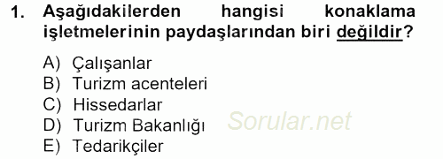 Satış Teknikleri 2012 - 2013 Ara Sınavı 1.Soru