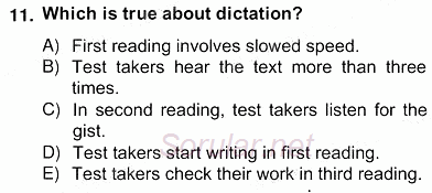 Yabancı Dil Öğretiminde Ölçme Ve Değerlendirme 2 2012 - 2013 Ara Sınavı 11.Soru