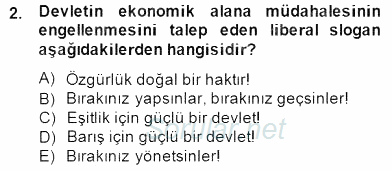 Siyaset Felsefesi 2 2014 - 2015 Ara Sınavı 2.Soru