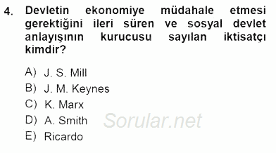 Yurttaşlık ve Çevre Bilgisi 2012 - 2013 Dönem Sonu Sınavı 4.Soru