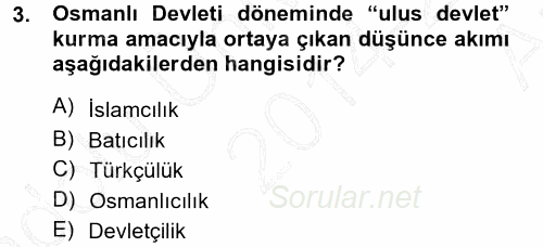 Halk Edebiyatına Giriş 1 2014 - 2015 Ara Sınavı 3.Soru