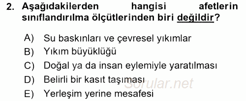 Toplumsal Cinsiyet Çalışmaları 2015 - 2016 Dönem Sonu Sınavı 2.Soru