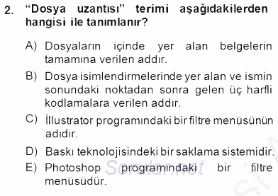 Sayısal Fotoğraf İşleme Teknikleri 2014 - 2015 Dönem Sonu Sınavı 2.Soru