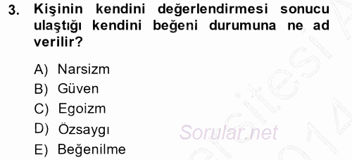 Halkla İlişkiler Ve İletişim 2013 - 2014 Dönem Sonu Sınavı 3.Soru