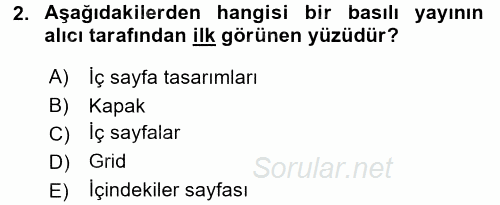 Halkla İlişkiler Uygulama Teknikleri 2016 - 2017 3 Ders Sınavı 2.Soru