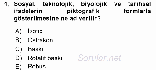 İletişim Ortamları Tasarımı 2016 - 2017 Dönem Sonu Sınavı 1.Soru