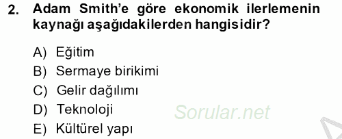 Uluslararası Kamu Maliyesi 2013 - 2014 Dönem Sonu Sınavı 2.Soru