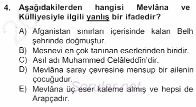 Türkiye´nin Kültürel Mirası 2 2012 - 2013 Ara Sınavı 4.Soru Türkiye´nin Kültürel Mirası 2 2012 - 2013 Ara Sınavı 4.Soru