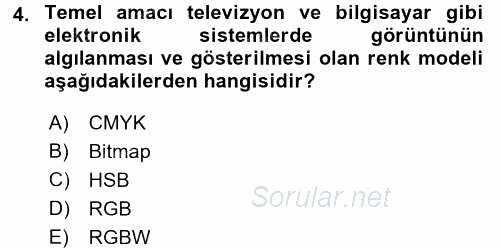 Sayısal Fotoğrafa Giriş 2015 - 2016 Ara Sınavı 4.Soru