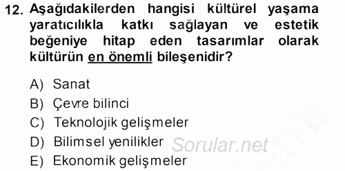 Haber Türleri 2013 - 2014 Dönem Sonu Sınavı 12.Soru